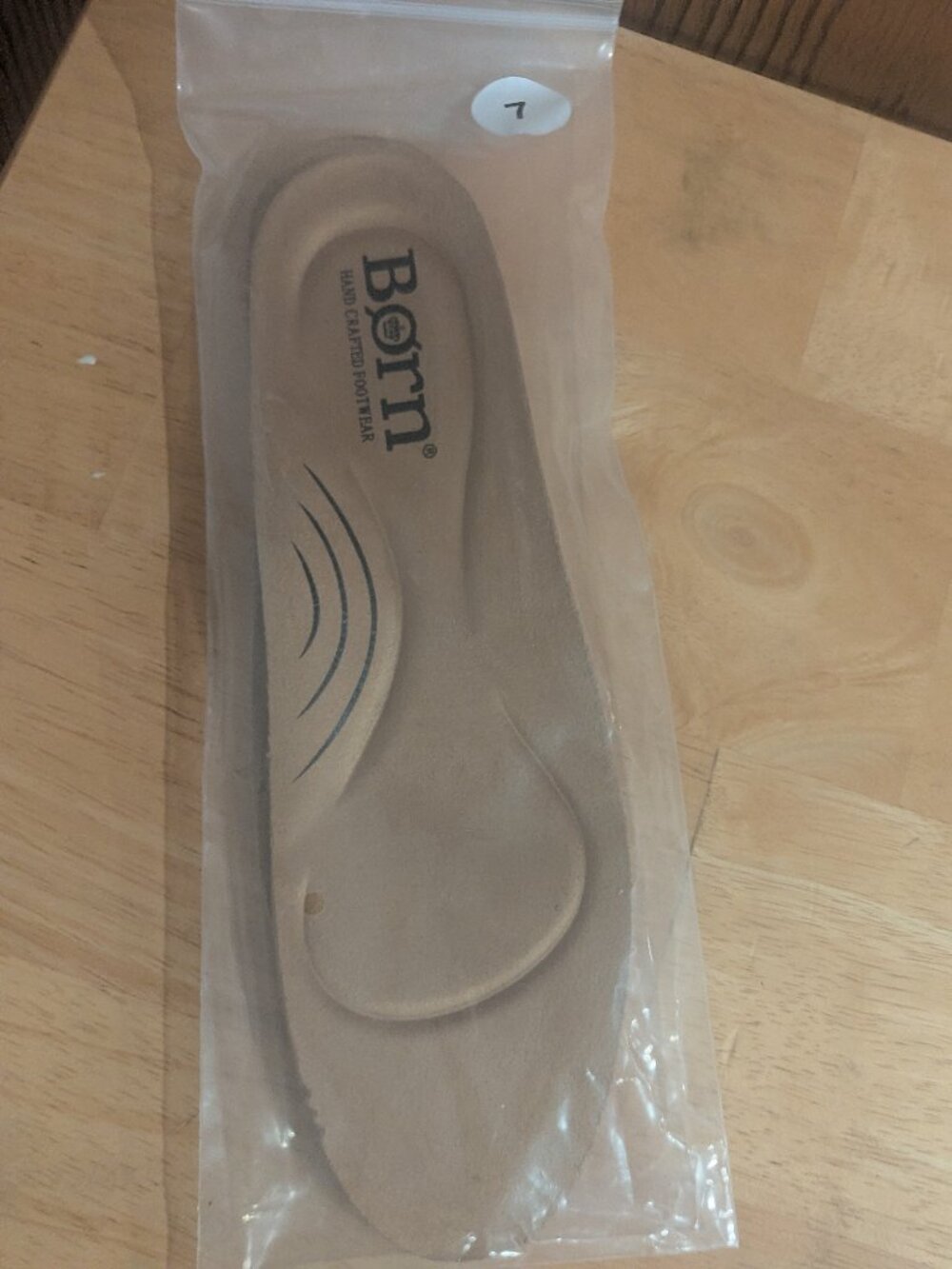Born Hand Crafted Footwear Comfort Replacement Shoe Inserts Insole-Women's 7